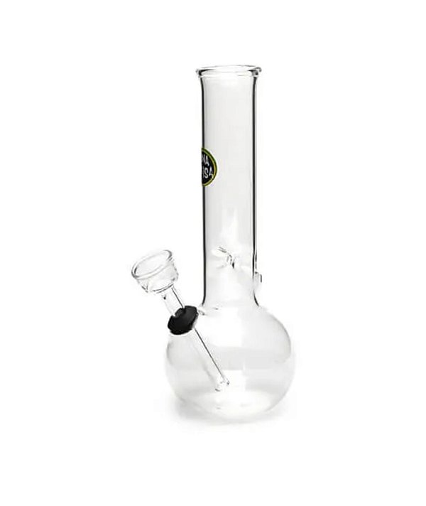 MINI BONG DE VIDRO 12 CM - TRANSPARENTE (TM0200)