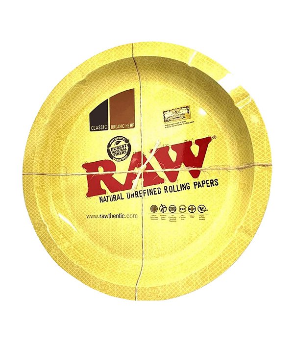 BANDEJA DE METAL - RAW GD - ROUND (REDONDA)