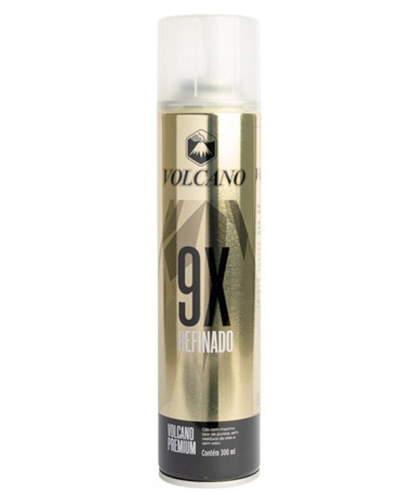 GAS BUTANO LATA 300ML - VOLCANO DOURADO 9X