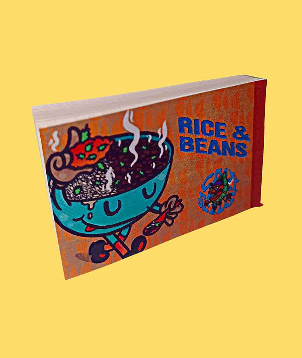 PITEIRA DE PAPEL - CRAZY SEEDS - RICE & BEANS (EXTRA LONGA)