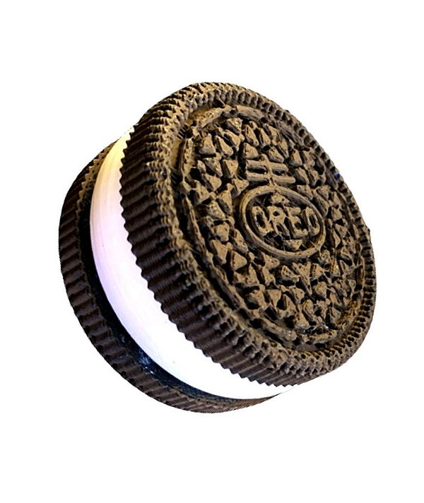DICHAVADOR DE ACRILICO - OREO BRANCO (2 PARTES - MEDIO)