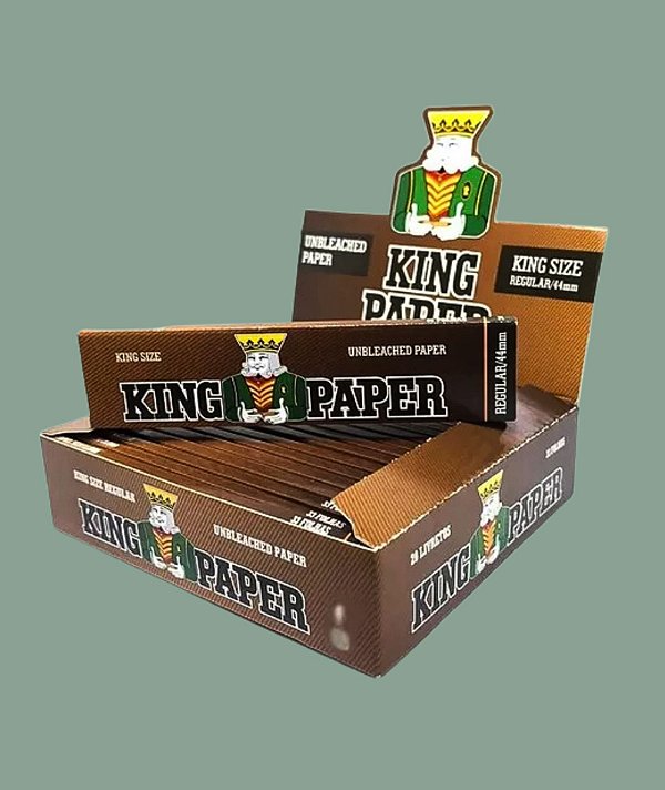 DISPLAY SEDA KING PAPER - KING SIZE (BROWN) - ATACADO