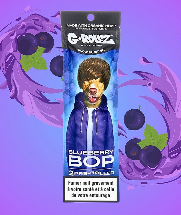 BLUNT G-ROLLZ - BLUEBERRY BOP CONES (C/ 2 UN)