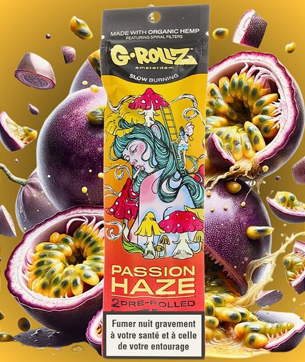 BLUNT G-ROLLZ - PASSION HAZE CONES (C/ 2 UN)
