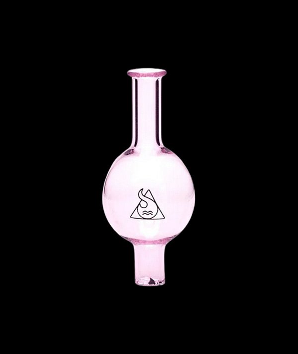 GLASS CARB CAP - SQUADAFUM COLORS - ROSA