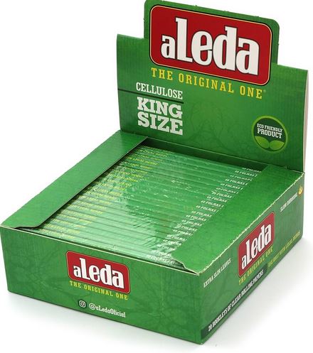 CELULOSE ALEDA - KING SIZE (CAIXA/ DISPLAY)
