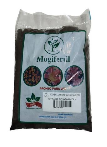 TURFA DE SPHAGNUM - MOGIFERTIL - 3 LTS