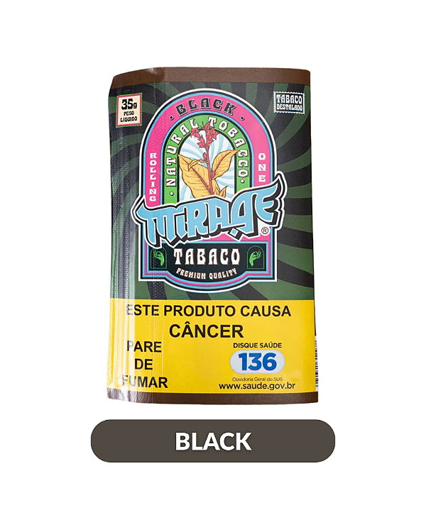 TABACO - MIRAGE BLACK 35G