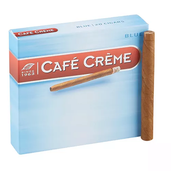 Cigarilha Café Crème Blue c/10 – Charuto Pequeno Premium | Urban Haze São Paulo
