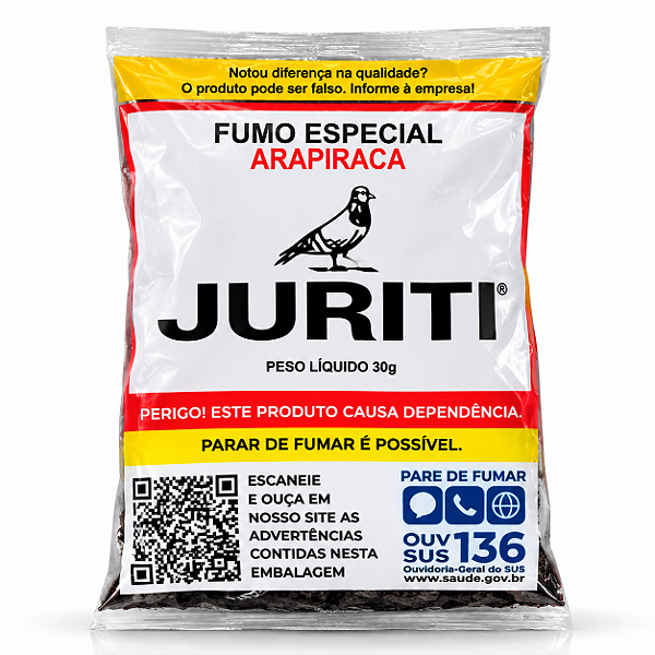 Fumo Arapiraca Juriti Especial 30g