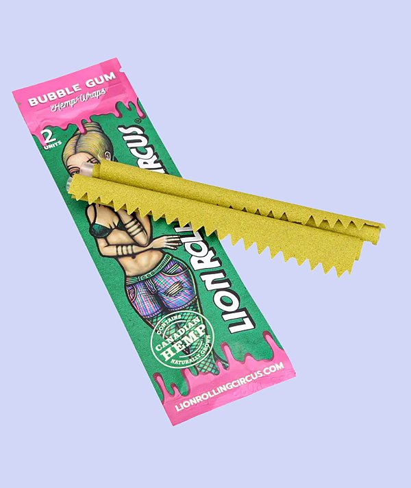 BLUNT WRAP - LION ROLLING CIRCUS - BUBBLE GUM (CHICLETE)