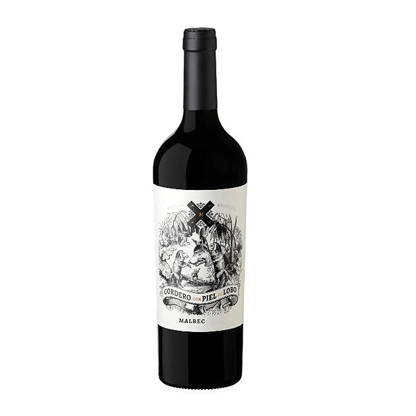 Vinho Cordero Piel De Lobo Malbec