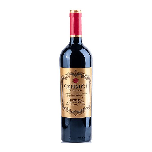 Vinho Codici Primitivo De Manduria