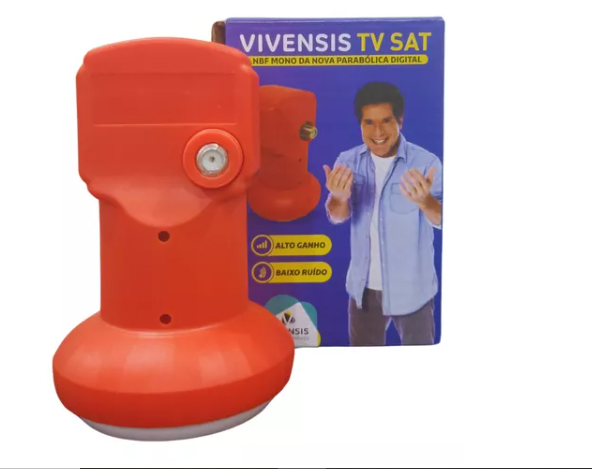 Lnbf Ku Universal Digital Mono Simples Banda 5g Vivensis