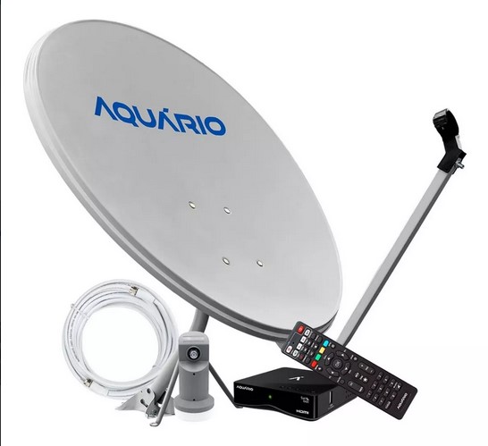 Kit Antena 60cm Aquario