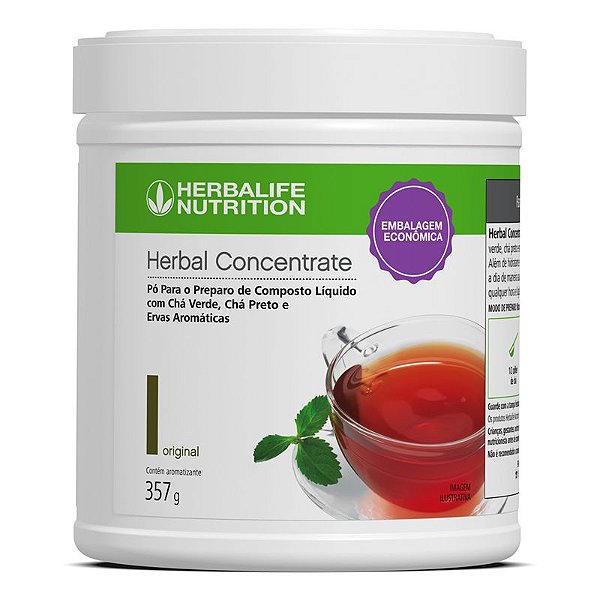 Chá Herbalife Herbal Concentrate Original 357 g - Loja Oficial HN