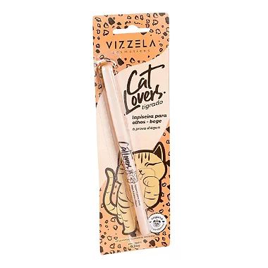 Lapiseira Cat Lovers Bege - Vizzela