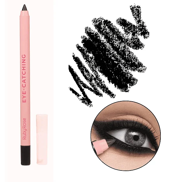 Lápis de olhos preto Eye Catching - Ruby Rose