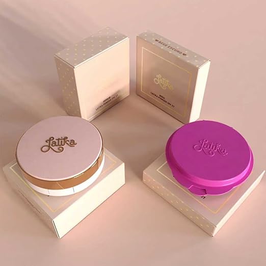 Kit estojo pó compacto Claro - Latika