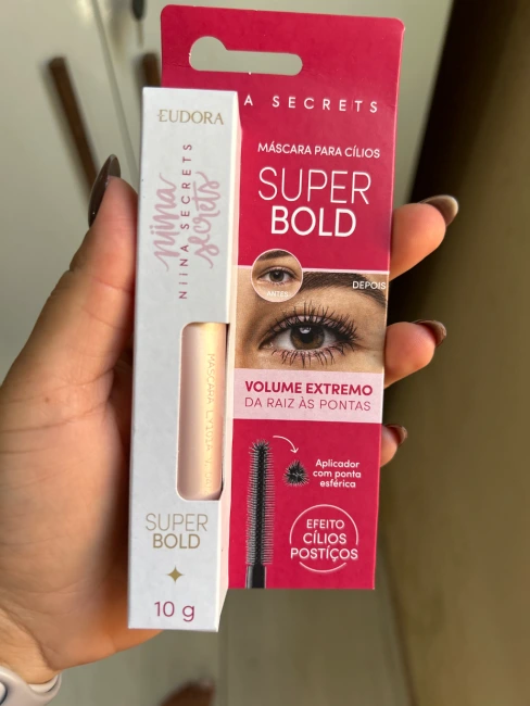Máscara para cílios Super Bold - Niina Secrets