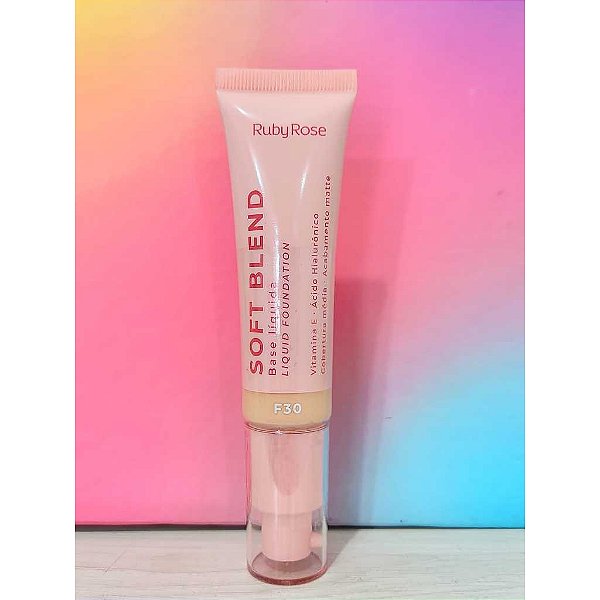Base Líquida Soft Blend Cor F30-Ruby Rose