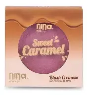 Blush cremoso Sweet Grape Caramel - Nina Makeup