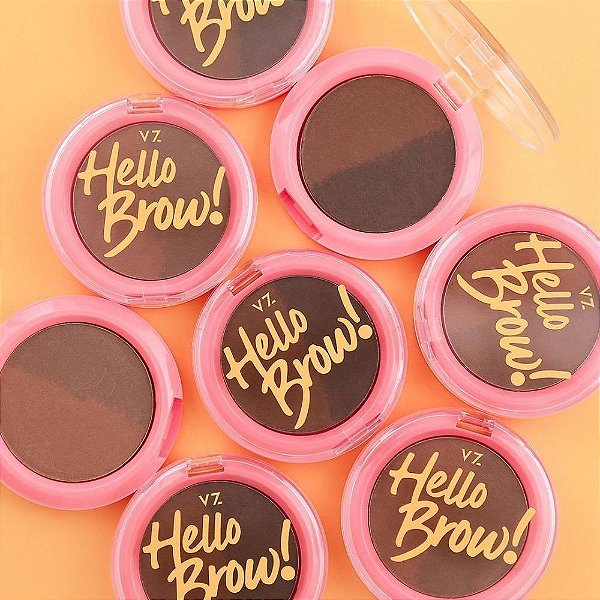 Sombra duo para sobrancelhas Hello Brow! - Vizzela