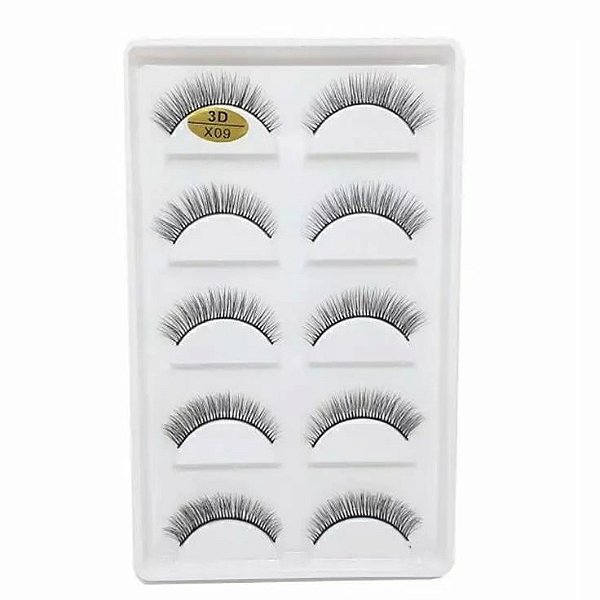 Cílios Postiços 3D - X09
