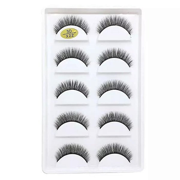 Cílios Postiços 3D - X22