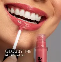 GLOSSY ME - BRILHO LABIAL GLOSSY./ROSE PINK - Océane