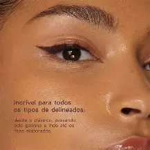 Caneta Delineadora - Line My Eyes - Marrom - Océane