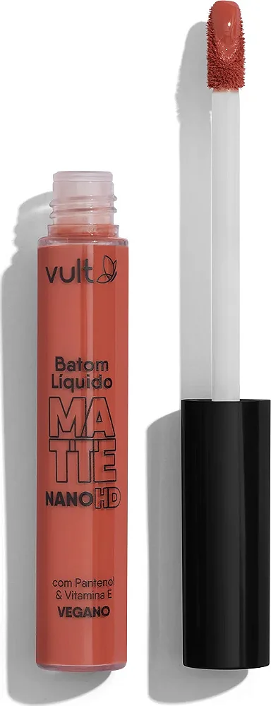 Batom Líquido Matte - Nano Hd - Vult - Amêndoa