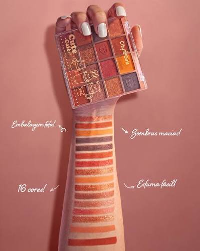 Paleta de Sombras Cute Café - City Girls