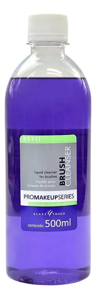 Brush Cleanser - Líquido para limpeza de pincéis - Klass Vough - Refil 500ml