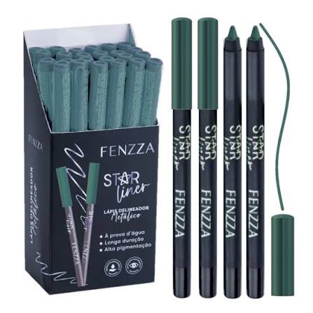 Lápis Para Olhos metálico Verde estelar - Fenzza