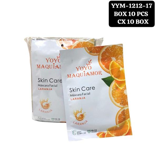 Máscara Facial - Skin care - Yoyo Maquiamor - Laranja