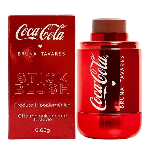 Stick Blush BT Coca Cola - Bruna Tavares - cor Drink Please