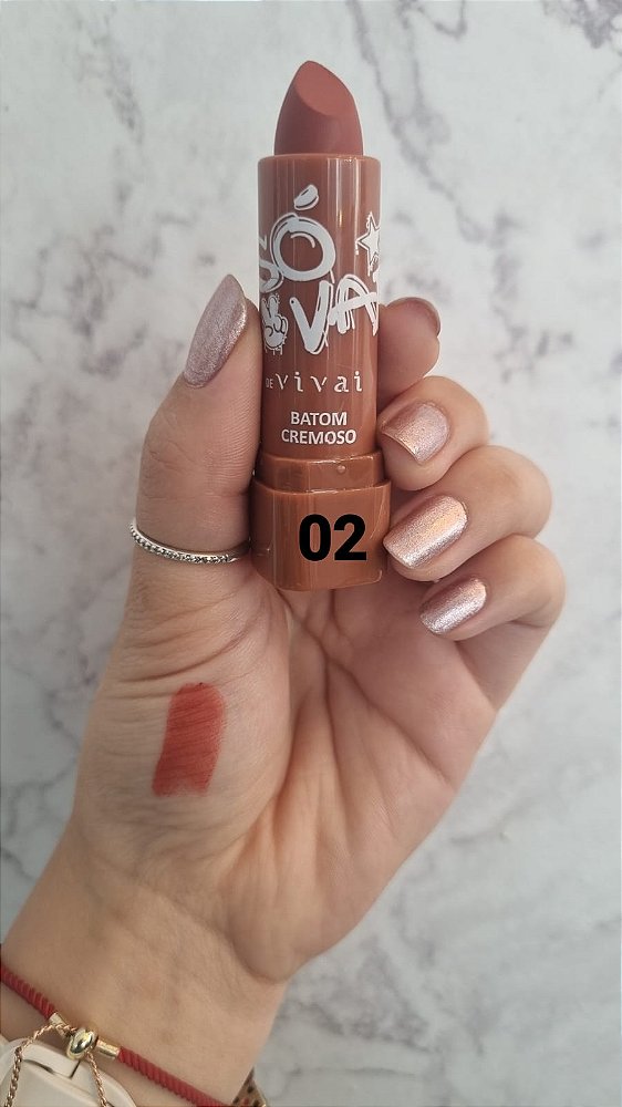 Batom Cremoso - So Vai - Vivai - Cor 2