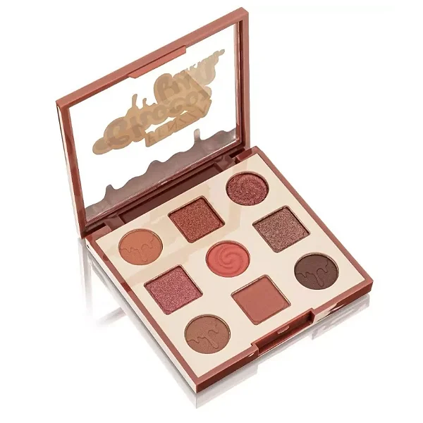 Paleta de Sombras Choco Fun - Fenzza - Dark Fudge