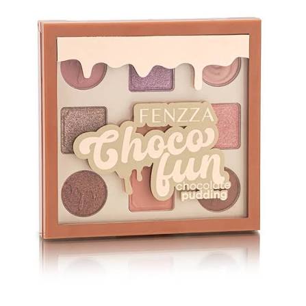 Paleta de Sombras Choco Fun - Fenzza Chocolate Pudding