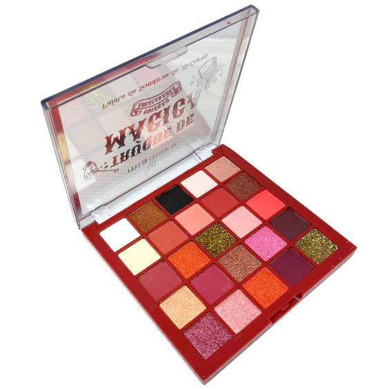 Paleta de Sombras de 25 Cores - Truque de mágica - Mia Make