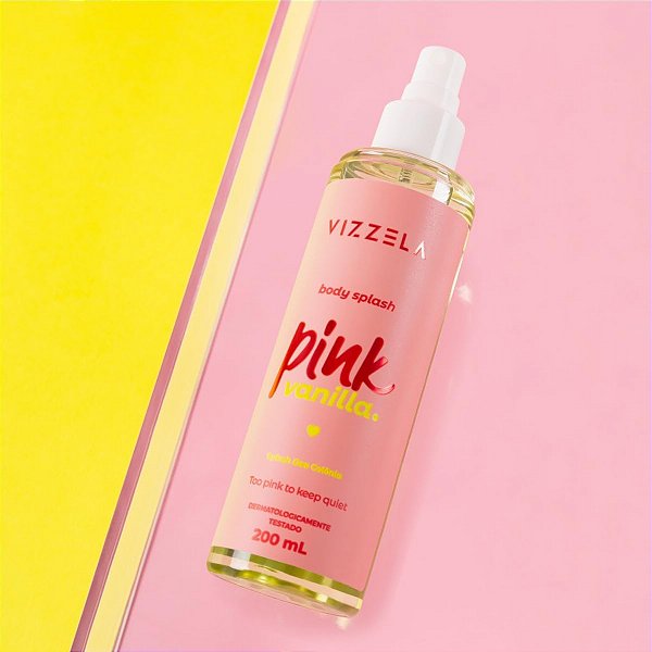 Body Splash Pink Vanilla - Vizzela