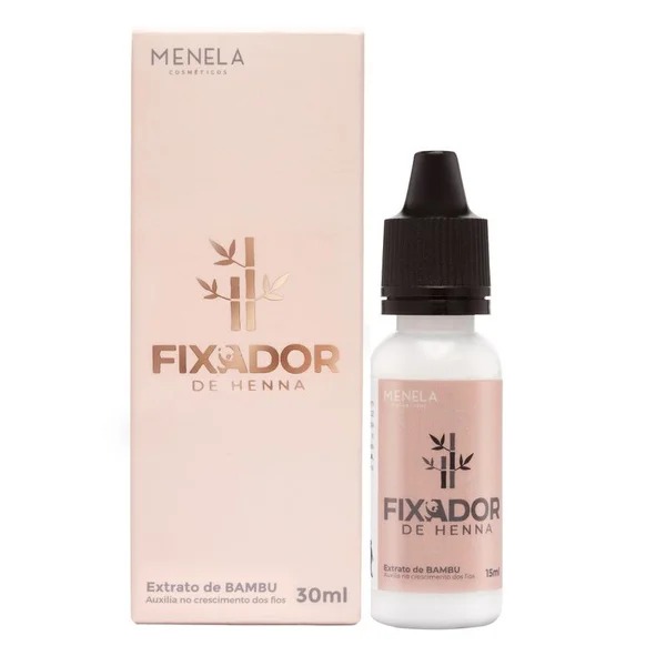 Fixador de Henna para sobrancelhas 30 ml - Menela