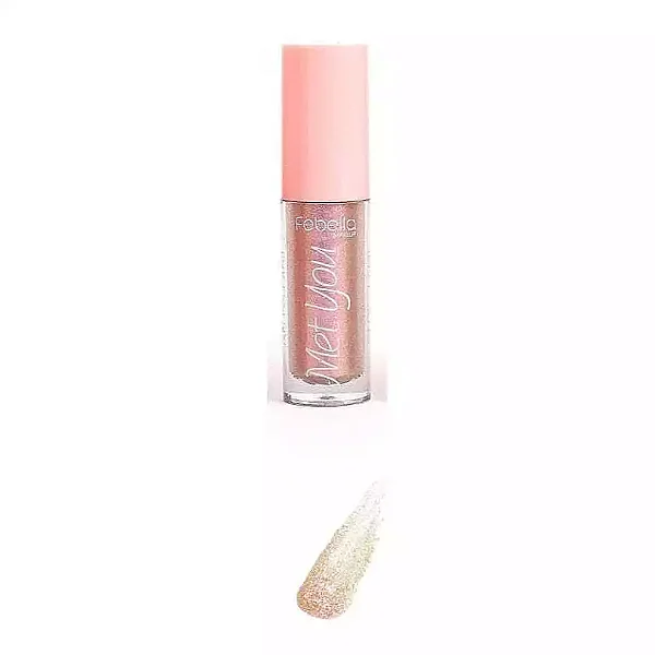 Lip Gloss Met You Efeito 3D - Febella Cor número:Cor 03