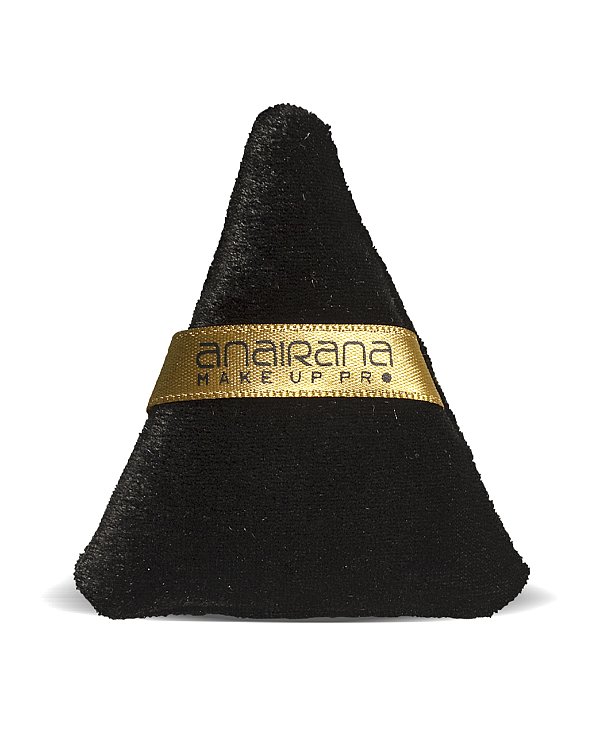 Esponja Triangular para pós em Veludo - Anairana Make Up
