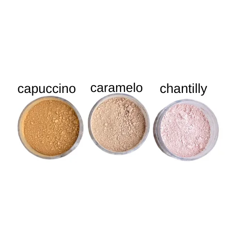 Pó Fixador Facial - Cor Caramelo Anairana