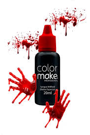 Sangue Artificial efeitos especiais- Colormake