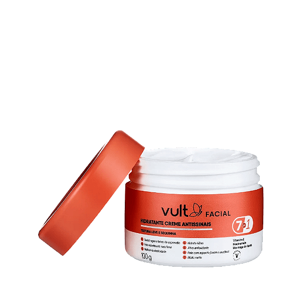 Creme Hidratante Facial Antissinais - Vult