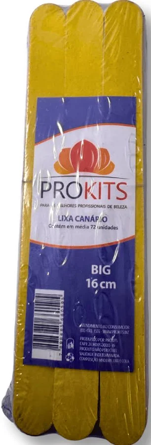 Lixa Canário 72 unidades - Prokits