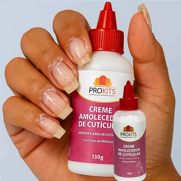 Creme Amolecedor De Cutículas Óleo De Melaleuca 100g - Prokits